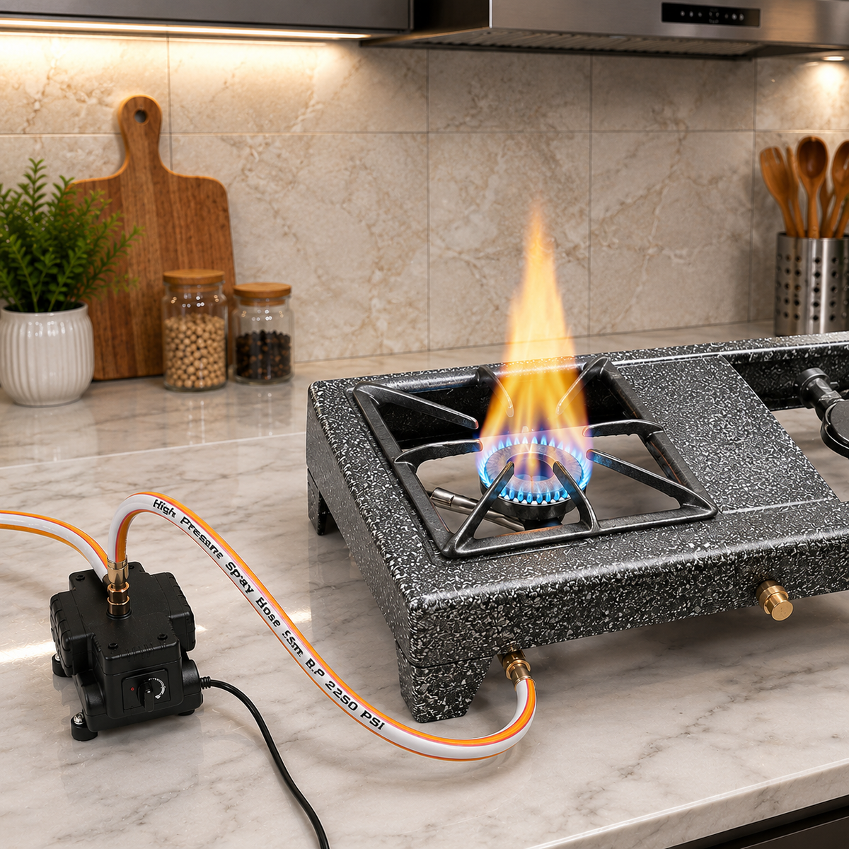  LPG Gas Pressure Booster Pump for Stoves 