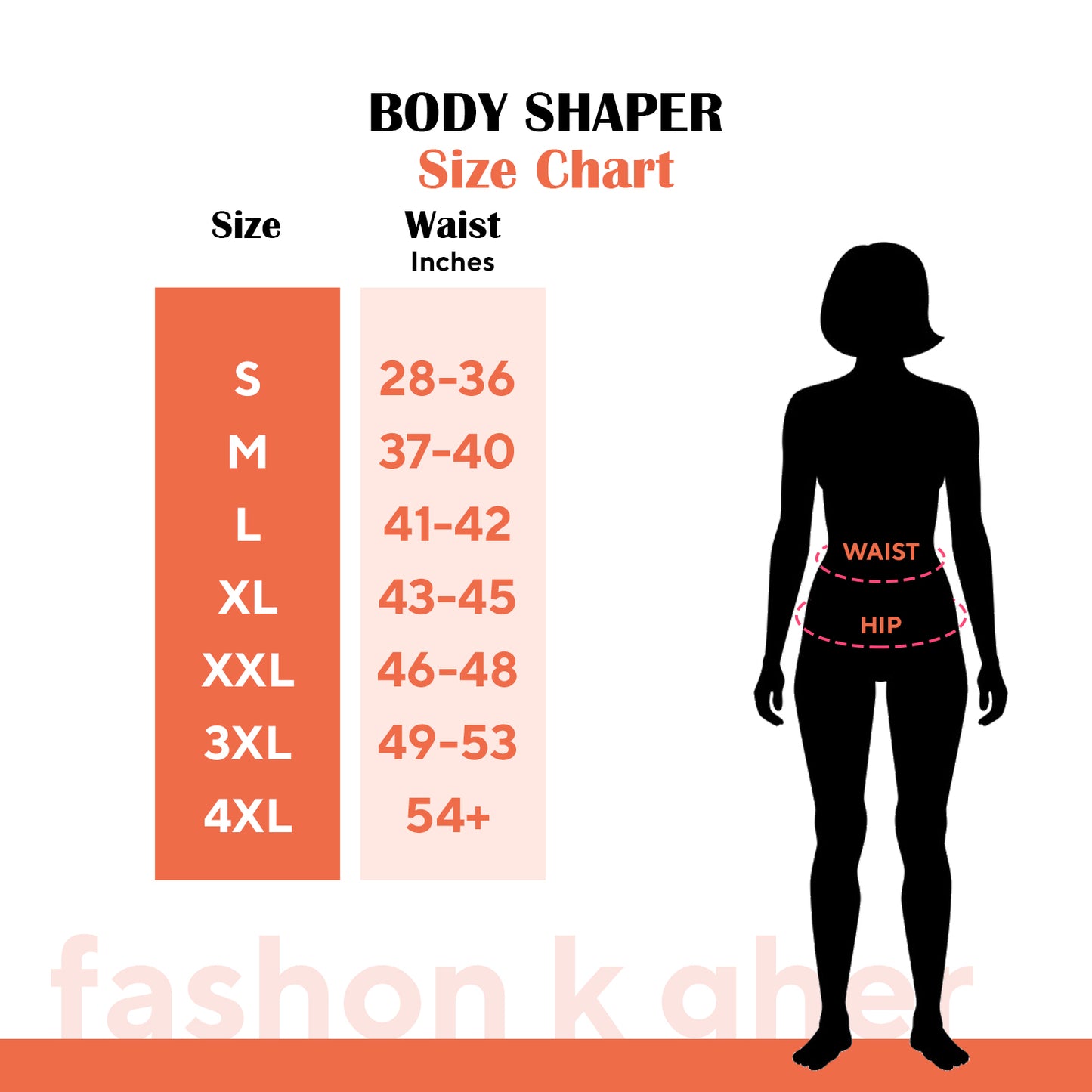 Lower Body Shaper for Women | Tummy and Hips Shaper