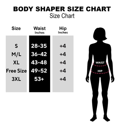 Lower Body Shaper for Women | Tummy and Hips Shaper